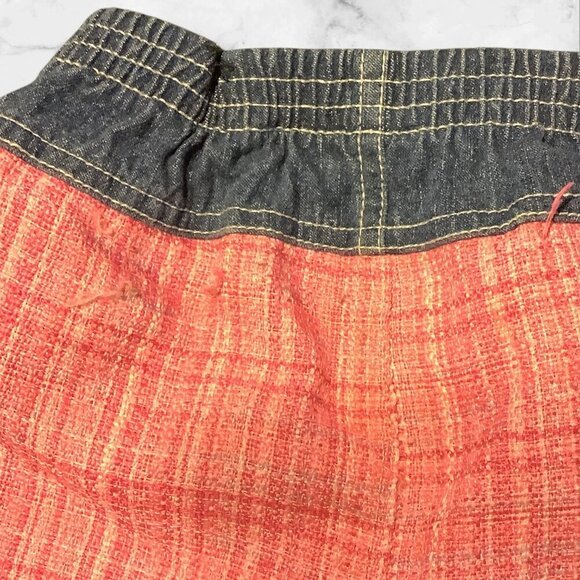 The Wonderful World Of Disney Girls Size 4T Pink Blue Plaid Skort Denim - Picture 10 of 10